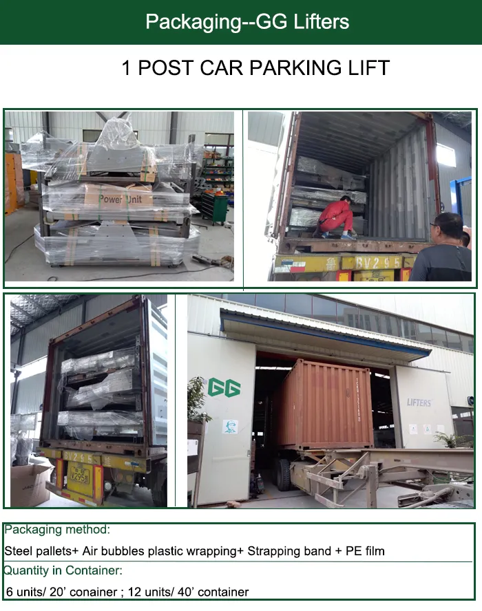 GG Lifters 2 Levels Parking Platform