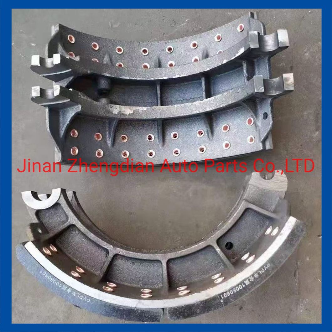 Qt457 Brake Shoe for Beiben Sinotruk HOWO Shacman FAW Foton Auman Hongyan Camc Dongfeng JAC Truck Spare Parts