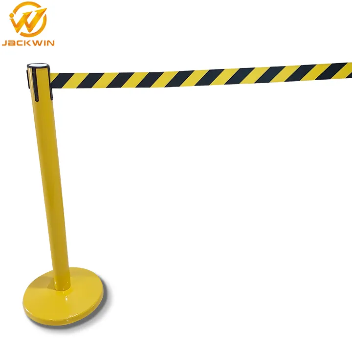 Retractable Belt Stanchion Stainless Steel Stanchion Airport Retract Belt Stanchion