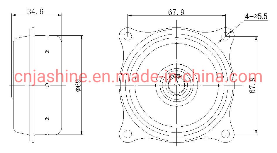 Factory Direct Sale Round Single Hole Generator Suitable for Various Car Models