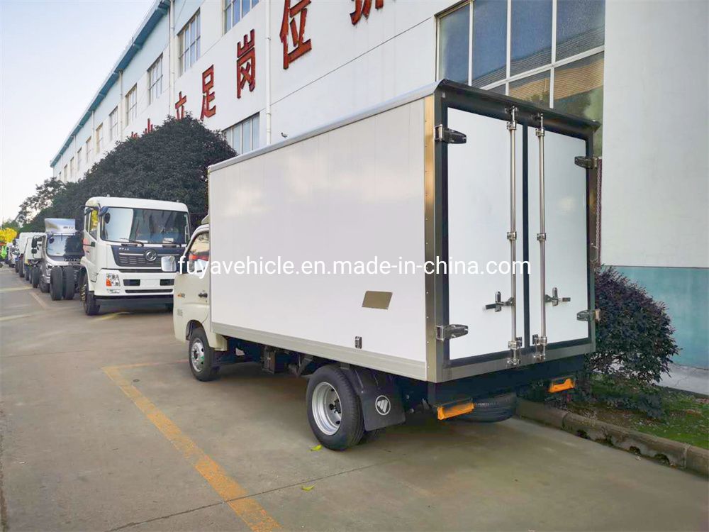 Mini Foton 2mt 2 Tonnes 2ton Capacity Ice Cream Refrigerator Truck