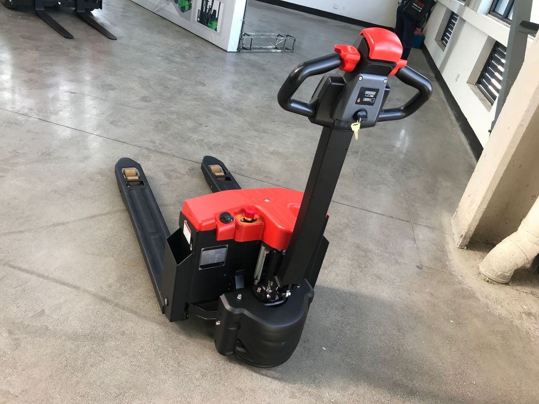 Manual Electric Pallet Jacks Semi Electric Pallet Truck Price