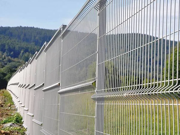 Highway Curvy Welded Mesh Bench 3D Bending Wire Mesh Fence Panel