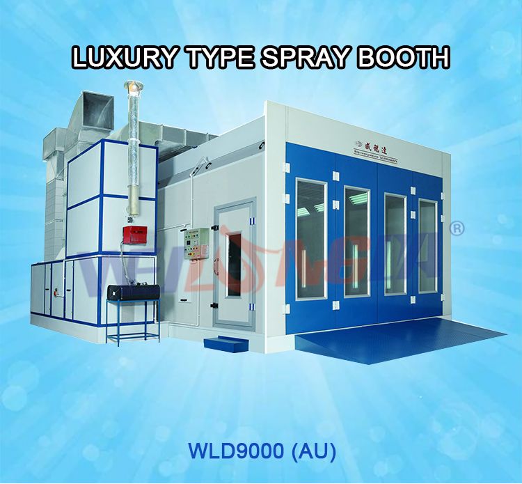 Wld9000au Car Paint Spraying Baking Booth Oven with Gas Burner