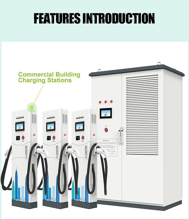 240kw DC Split Type EV Chargers Fast Charging Station for EV Cars