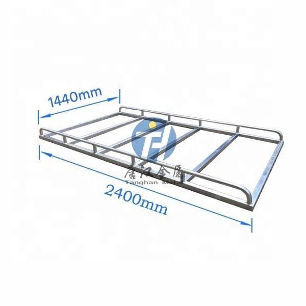 Custom Aluminum Checker Plate Alloy Ute Dog Bed with Canopy Dog Box Tool Box
