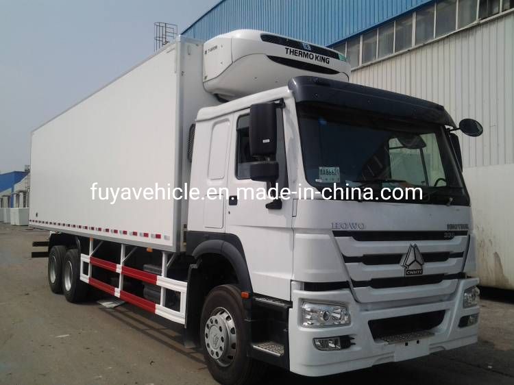 Sinotruk HOWO 336HP 371HP 20tonne 20t Thermo King Refrigerated Freezer Truck Price