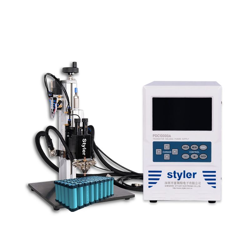 Styler Cylindrical Battery Welding Machine 18650 Pulse Spot Welder