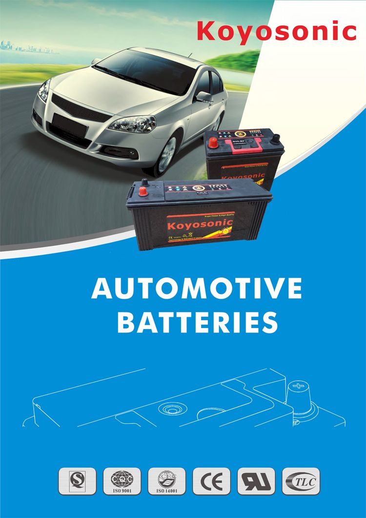Car Battery in Guangzhou Mf 12V 75ah Battery Automotive N70z