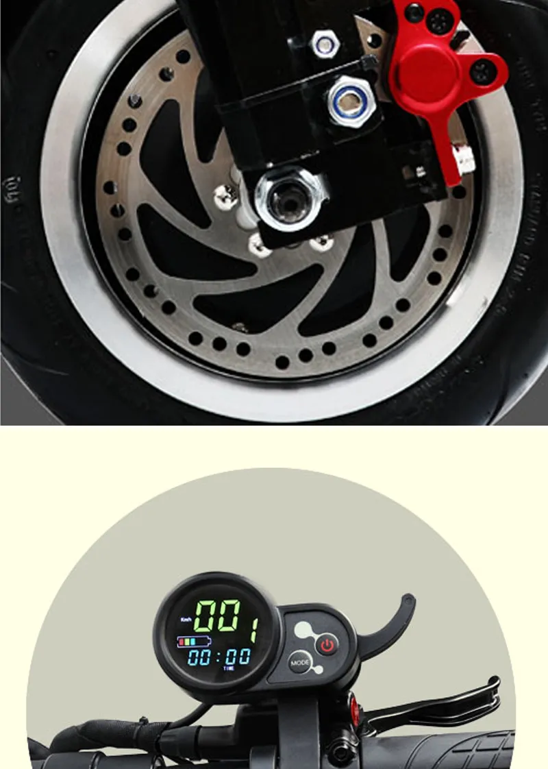 Dual Full Suspension 200kg Load Electro/Eletric/Electric Scooter Hub Motor Dualtron Electric Scooter 5000W
