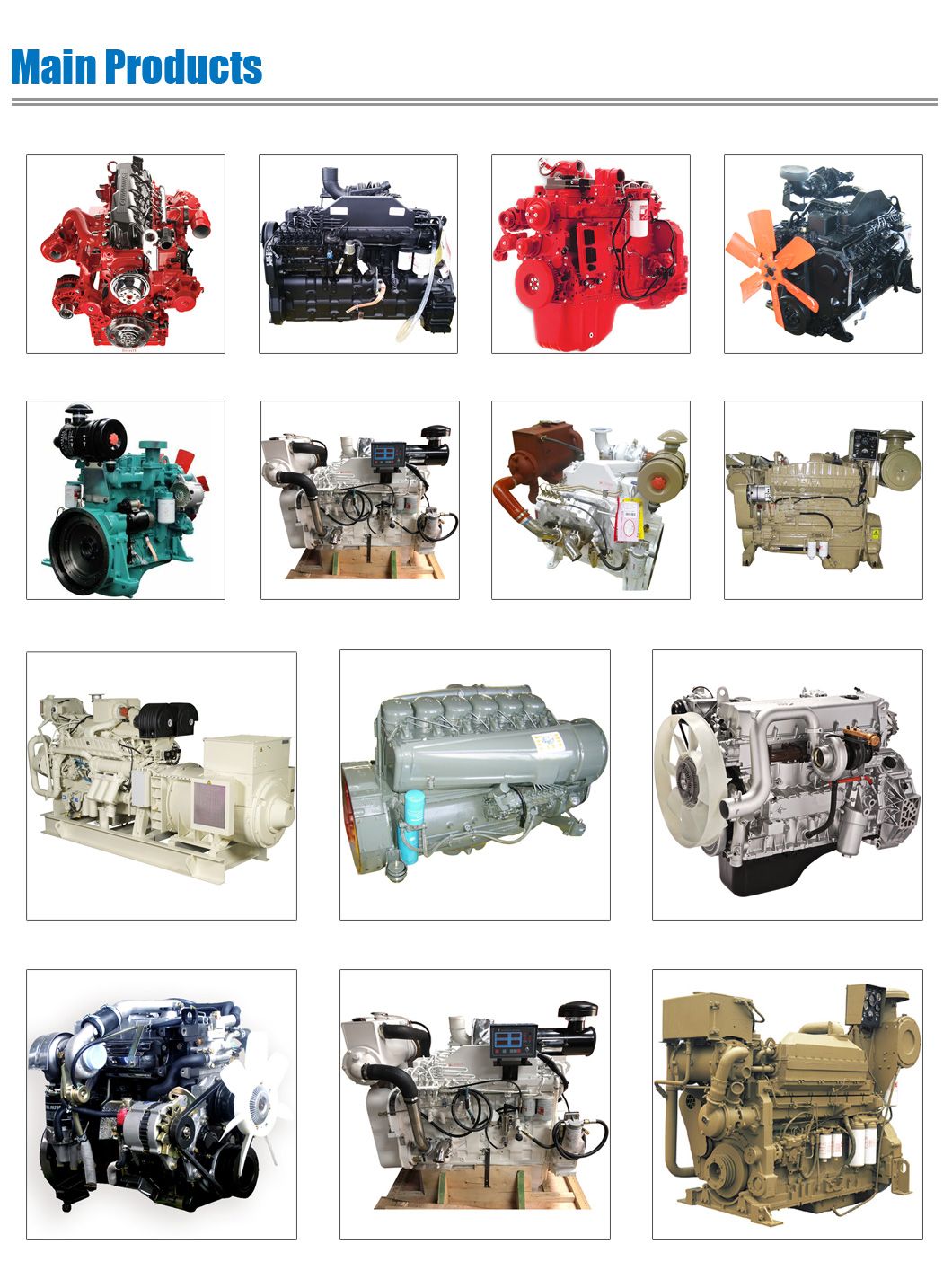 Brand New 6 Cylinder Water Cooled Sdec Marine Engine Sc33W1000ca2