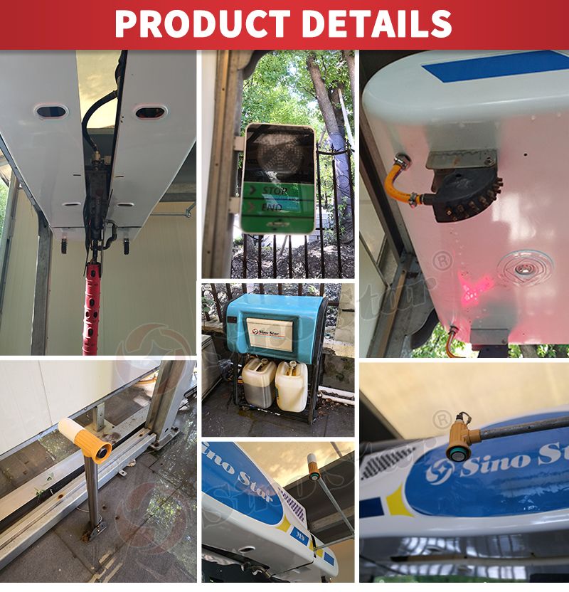 Sino Star Touchless Car Wash Machine Fully Automatic/ Touchless Car Washing Machine M9