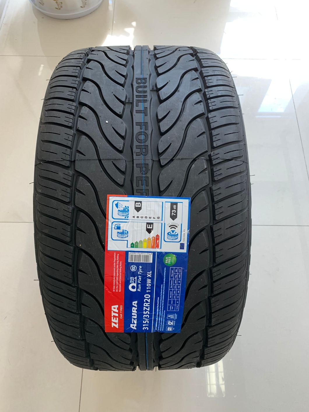 5 Years Warranty Reinforced Sidewall Car Tires Zeta Brand 275/45r20 275/40zr20 Impero Pattern Tyres