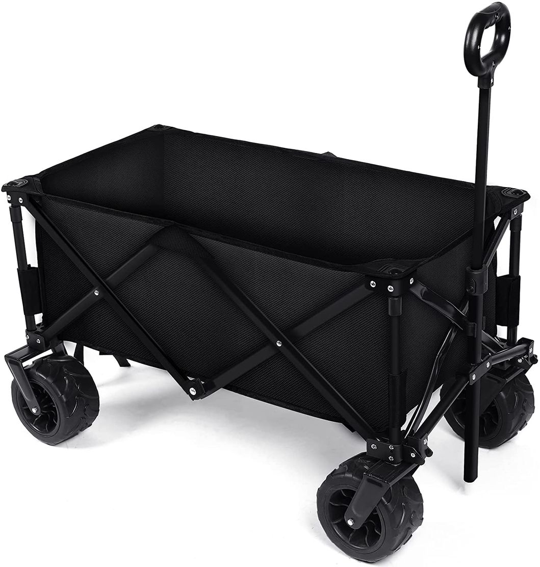 Garden Trolley Heavy Duty Cart Wagon with Removable Wagon