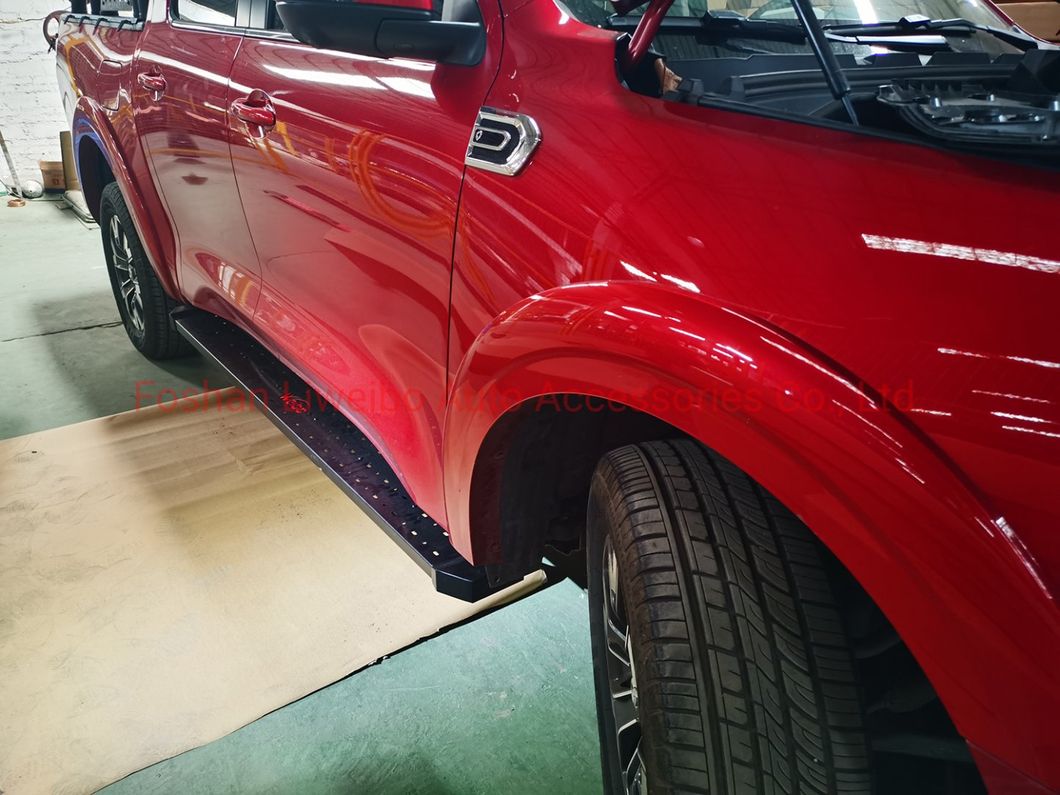 Car Autoparts Iron Steel Black Strong Side Step Running Board for Toyota Hilux Revo