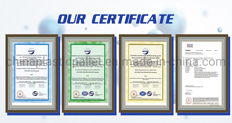 Plastic Pallet Double Sides Euro HDPE Large Stackable Plastic Pallet with OEM Service