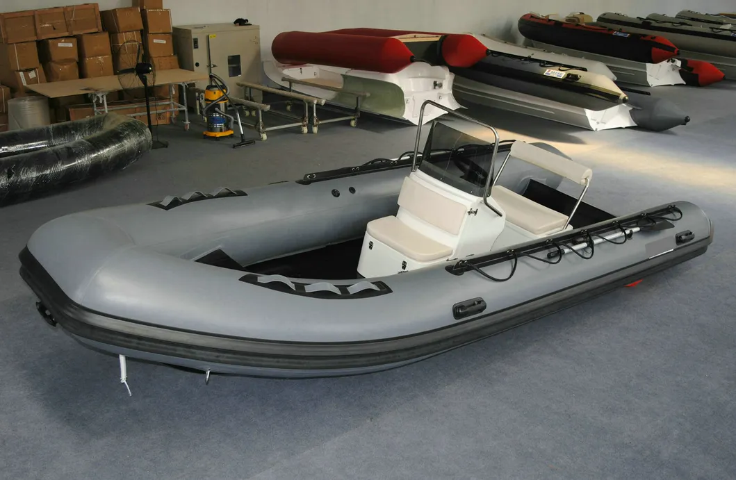5.2m Rib Boat, Fishing Boat, PVC or Hypalon Sport Boat Rib520A Aluminum Boat Inflatable Boat