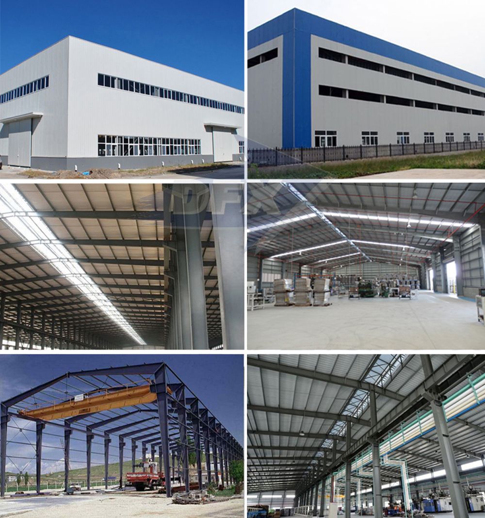 Quality Assurance Certificates Galvanized Prefab Light Steel Frame Building Structure