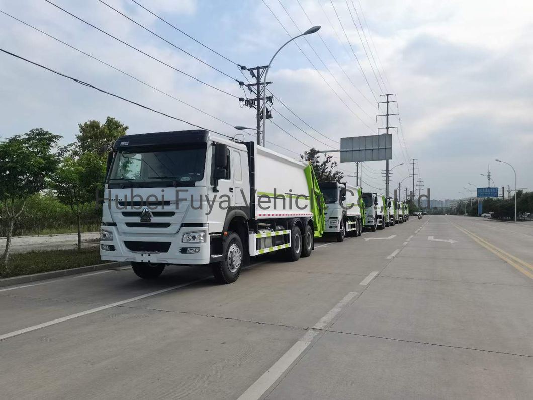 Heavy Duty 18cbm Refuse Compactor Trash Collect 20m3 Garbage Compression Truck