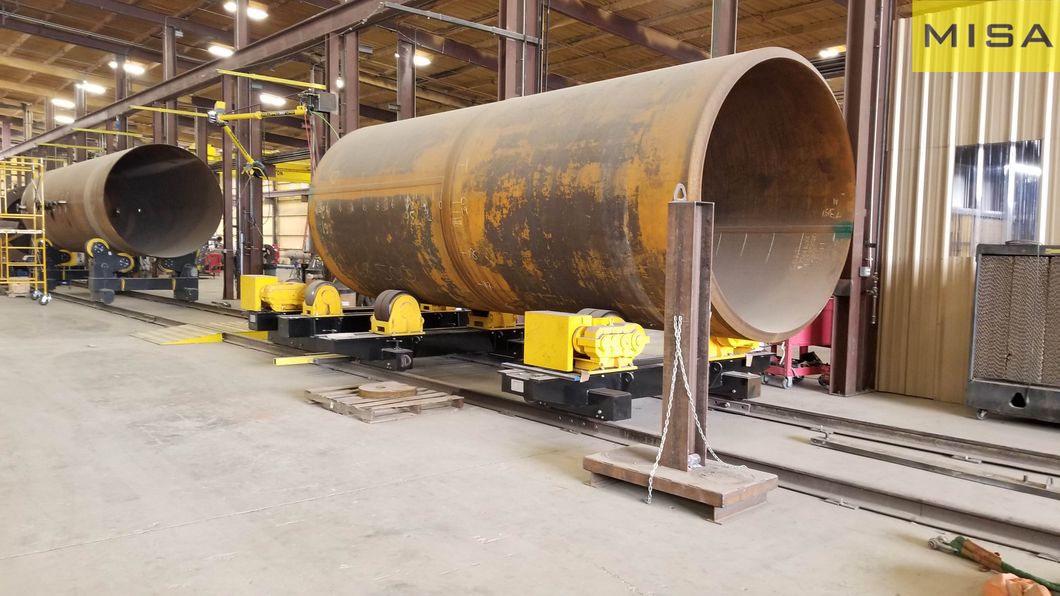 Heat Exchanger Rotator Tank Welding and Turning Equipment