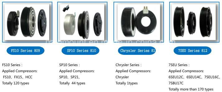 Audi Q7 Car AC Cylinder Compressor Magnetic Clutch Auto AC Parts Factory Supply Climate System