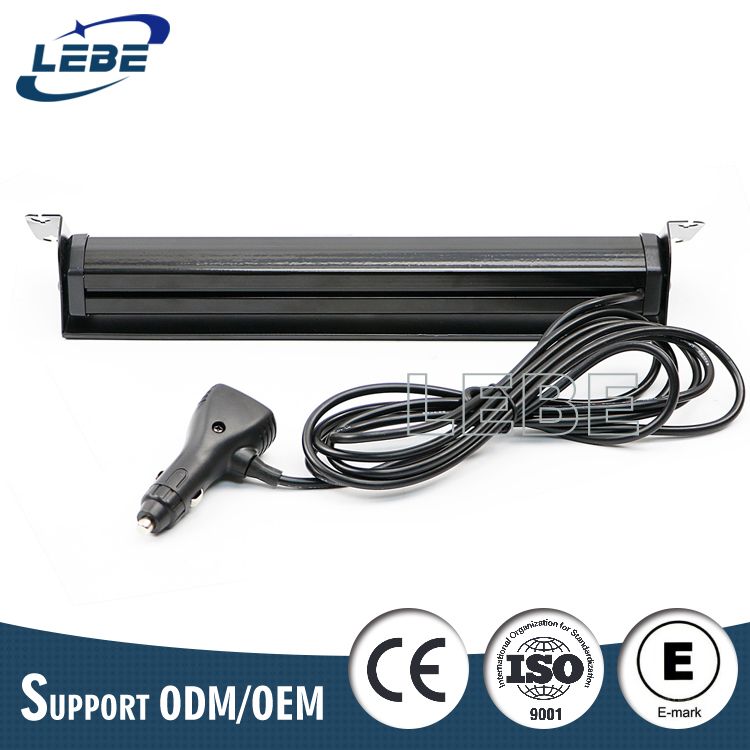12W 12V 24V LED Dash Deck Amber Strobe Warning Light