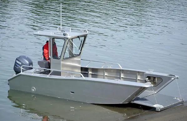 Kinocean Aluminum Small 19FT Landing Craft Work Fishing Boat