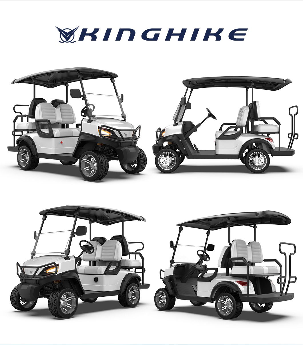 Electric Power Best-Selling 2+2 Seats Factory Direct Supply Electric Golf Cart