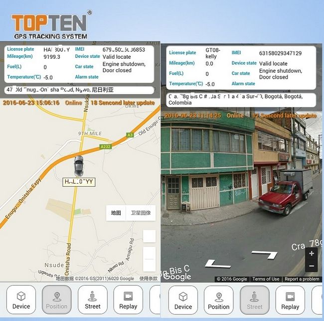 Obdii GPS Tracker for Truck, Small Vehicle, Detect OBD Error Code--Tk218-Ef