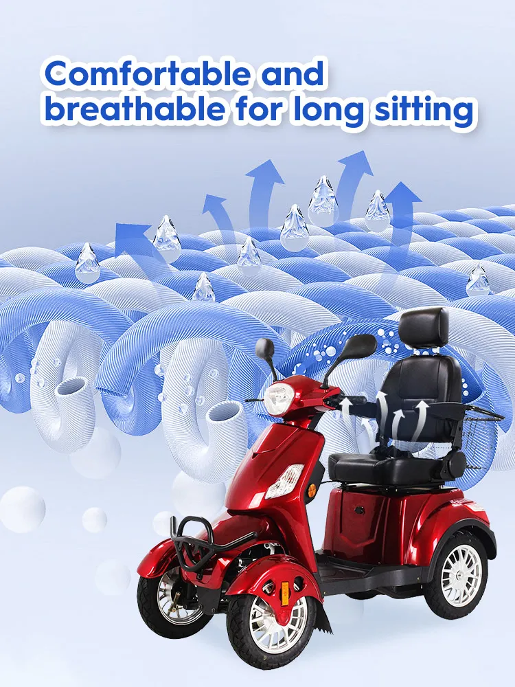 Electrical Scooters Four Wheels Mobility City E-Power Scooter for Adults