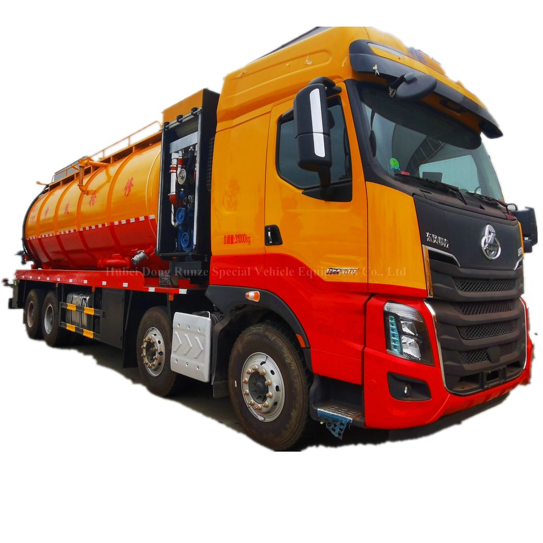 DFAC Mini Sewer Vacuum Sewage &amp; Fecal Suction Truck 2tonne with 2kl Septic Tank