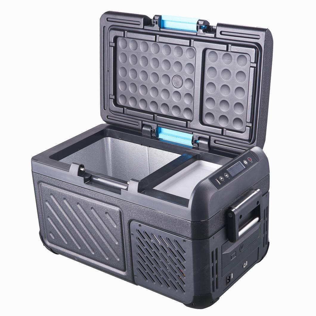 55L Car Fridge Car Refrigerator DC 12-24V AC 100-240V Portable Freezer