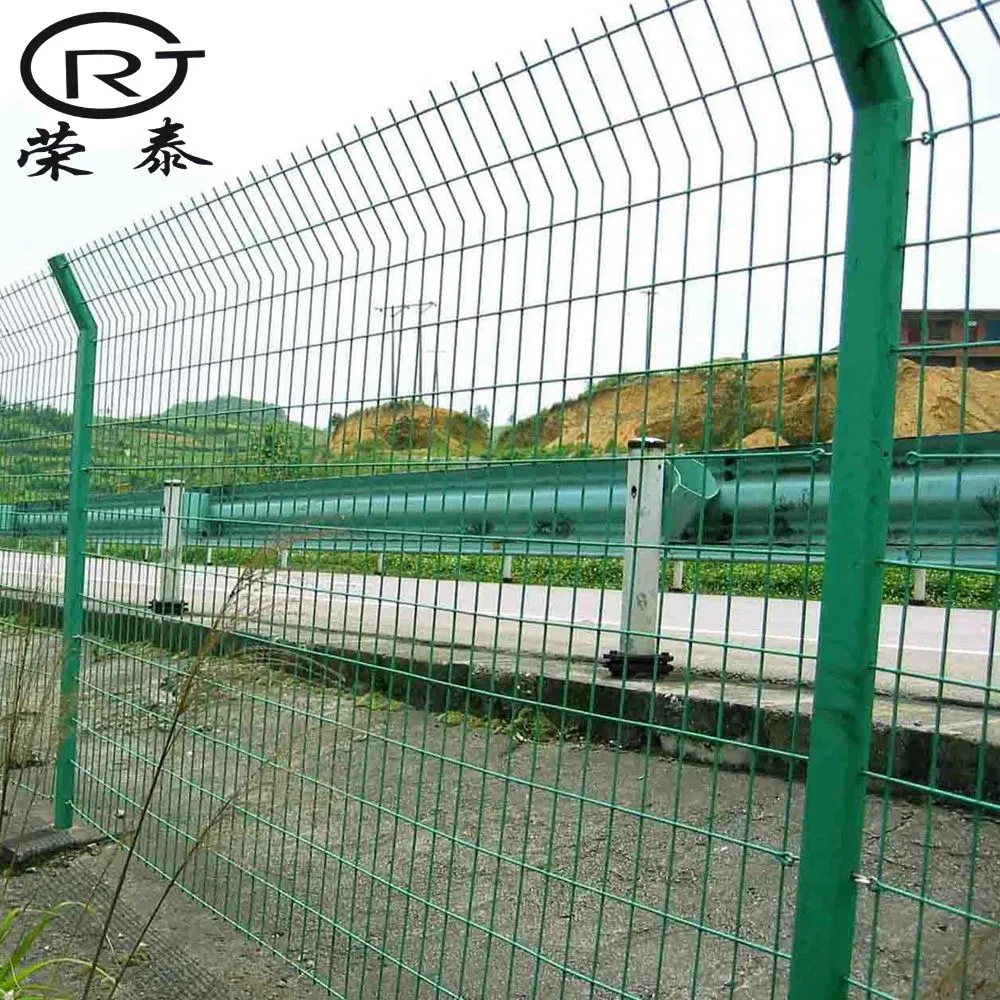 Railway Fence Welded Wire Mesh Fence Panel Isolation Frame Fence