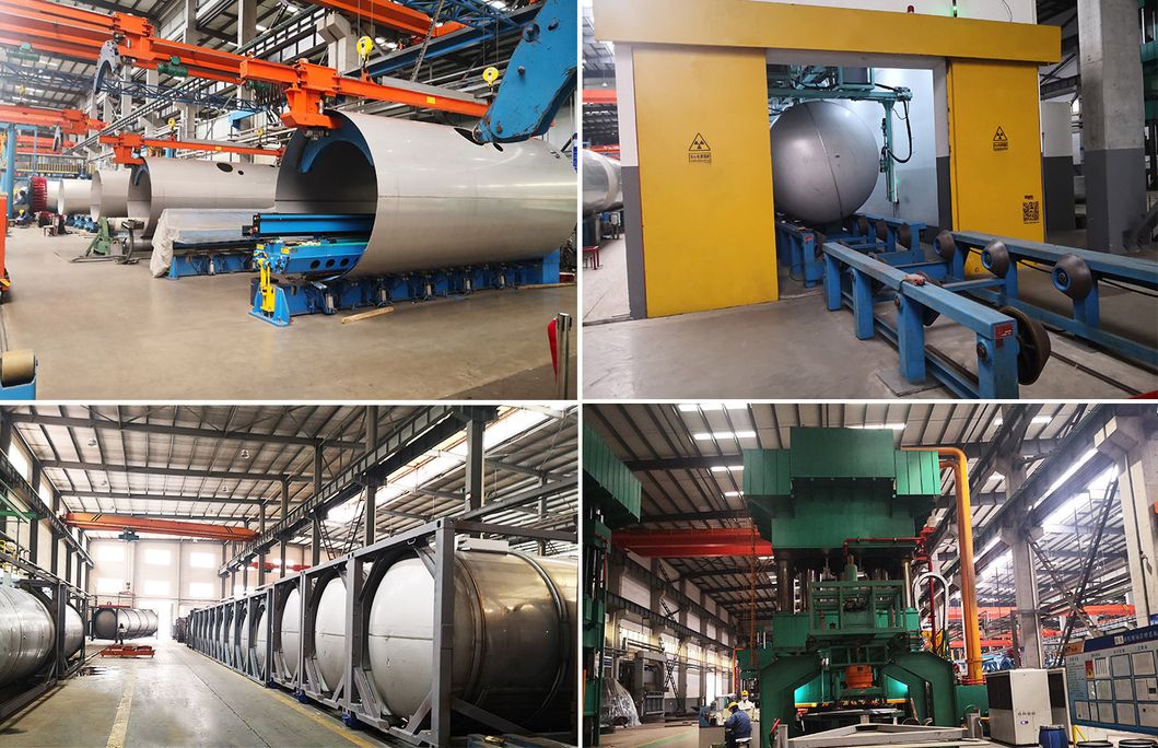 20FT Standard ISO Oil Storage Tank 40FT ISO Fuel Tanker Container