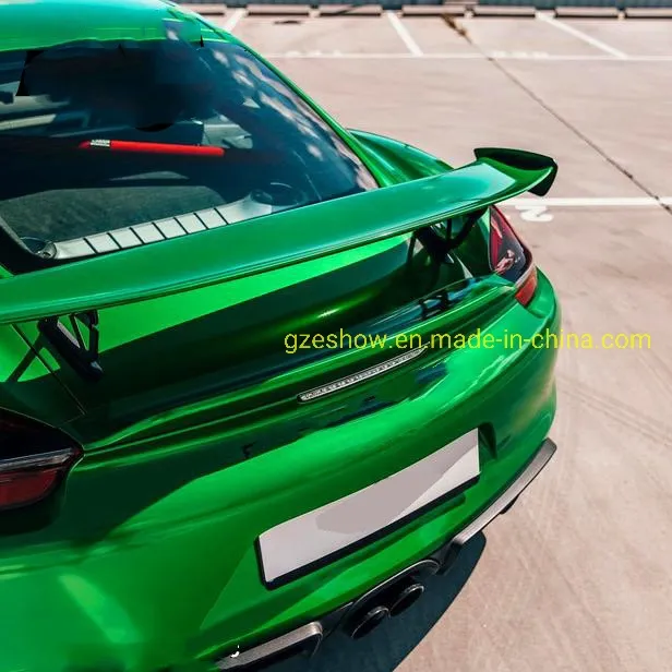 Super Gloss Metallic Green Hell Car Wrap Vinyl Sticker