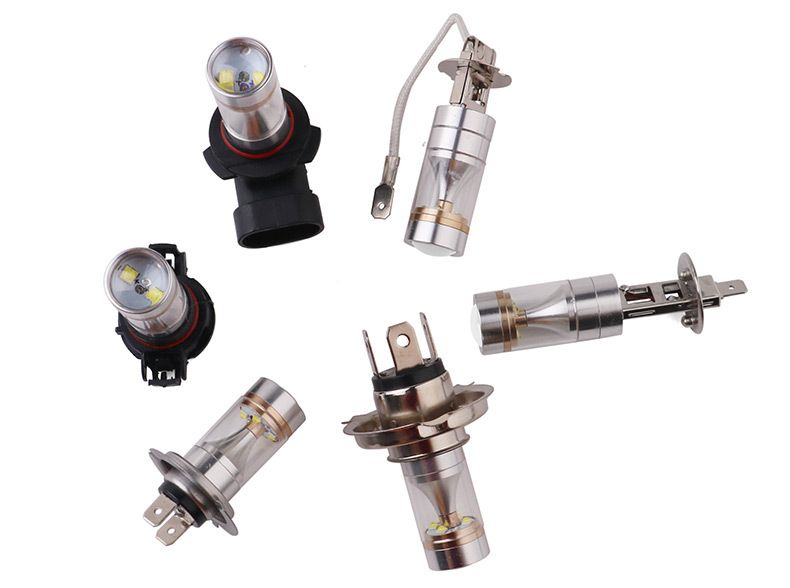 H16 2525 30W 6SMD Front Anti-Fog Light White Light Decoding