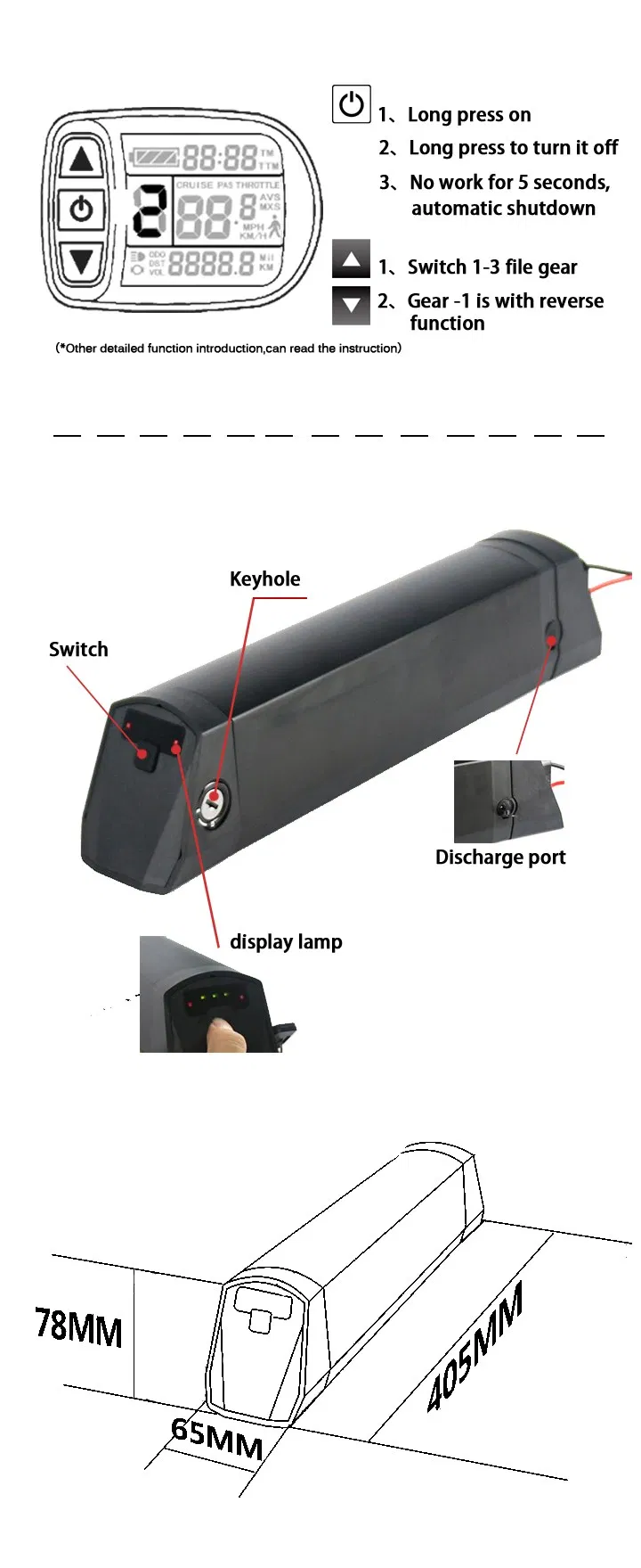 Electric Wheelchair Handcycle /Kit for Handicap 36V 350W
