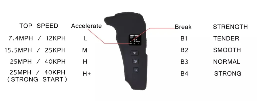 Smart Remote Control 4 Wheel Electric Balance 900W 24V Skateboard