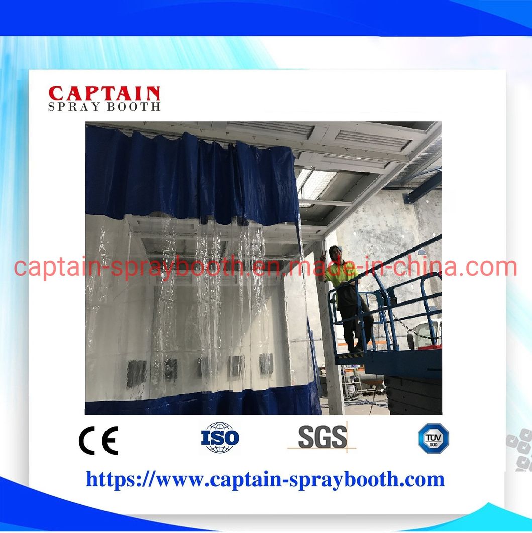 Europe Standard Preparation Station Preparation Bay Sanding Area for Auto Repair