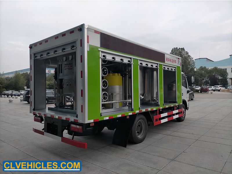 4tph Removable Water Purification System Mounted on Truck