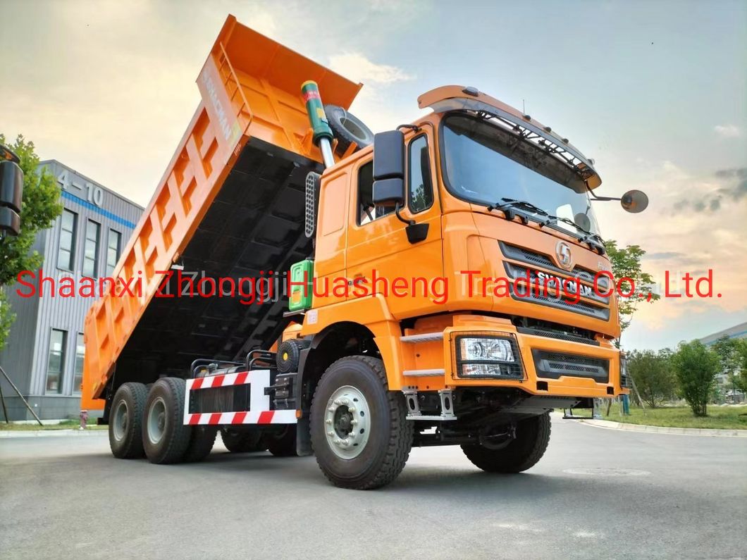 China Shacman Used Tipper Lorry Sinotruk HOWO 6X4 25 Tons Heavy Duty Open-Box Bed Tipping Mining Sand Dumper