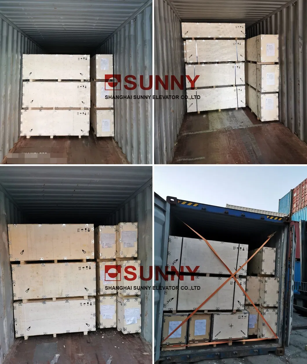 Small Machine Room Panoramic Elevator Cabin with Glass Elevator Cabin