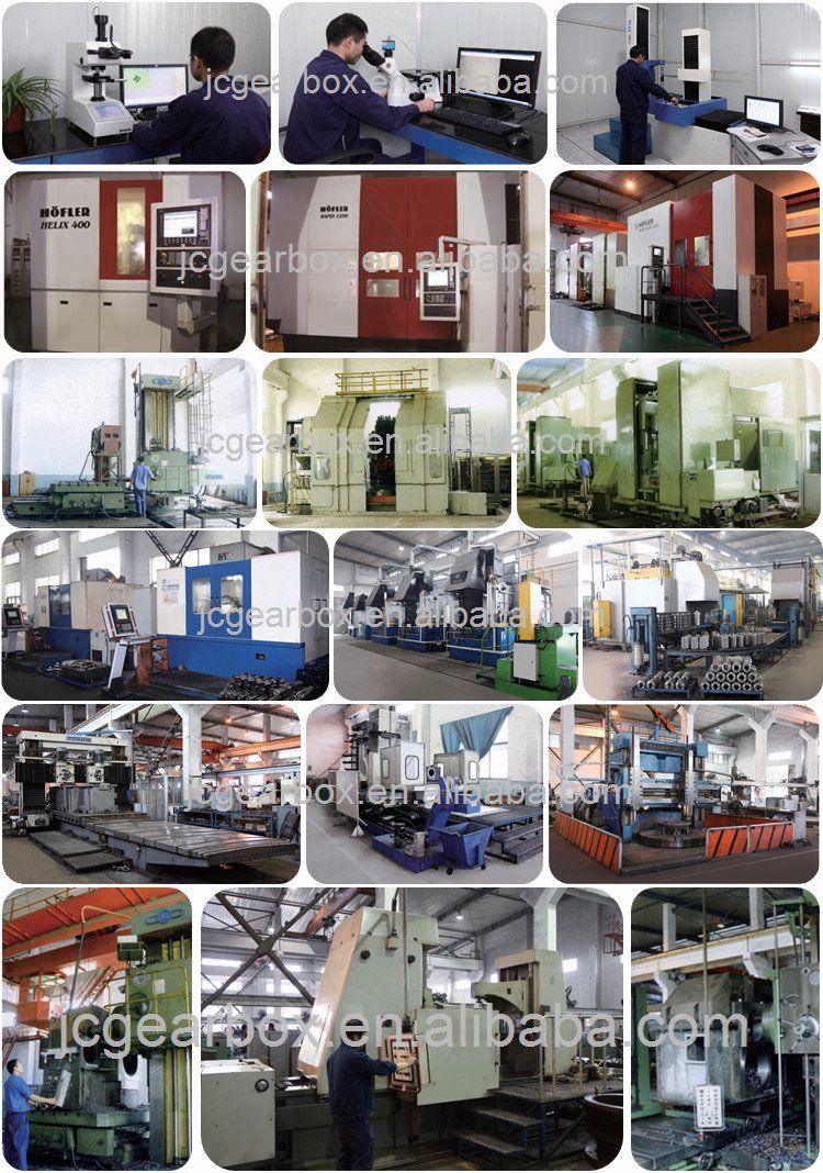Jhm for PVC Extruder Machine Gear Motor with Cooling Tower