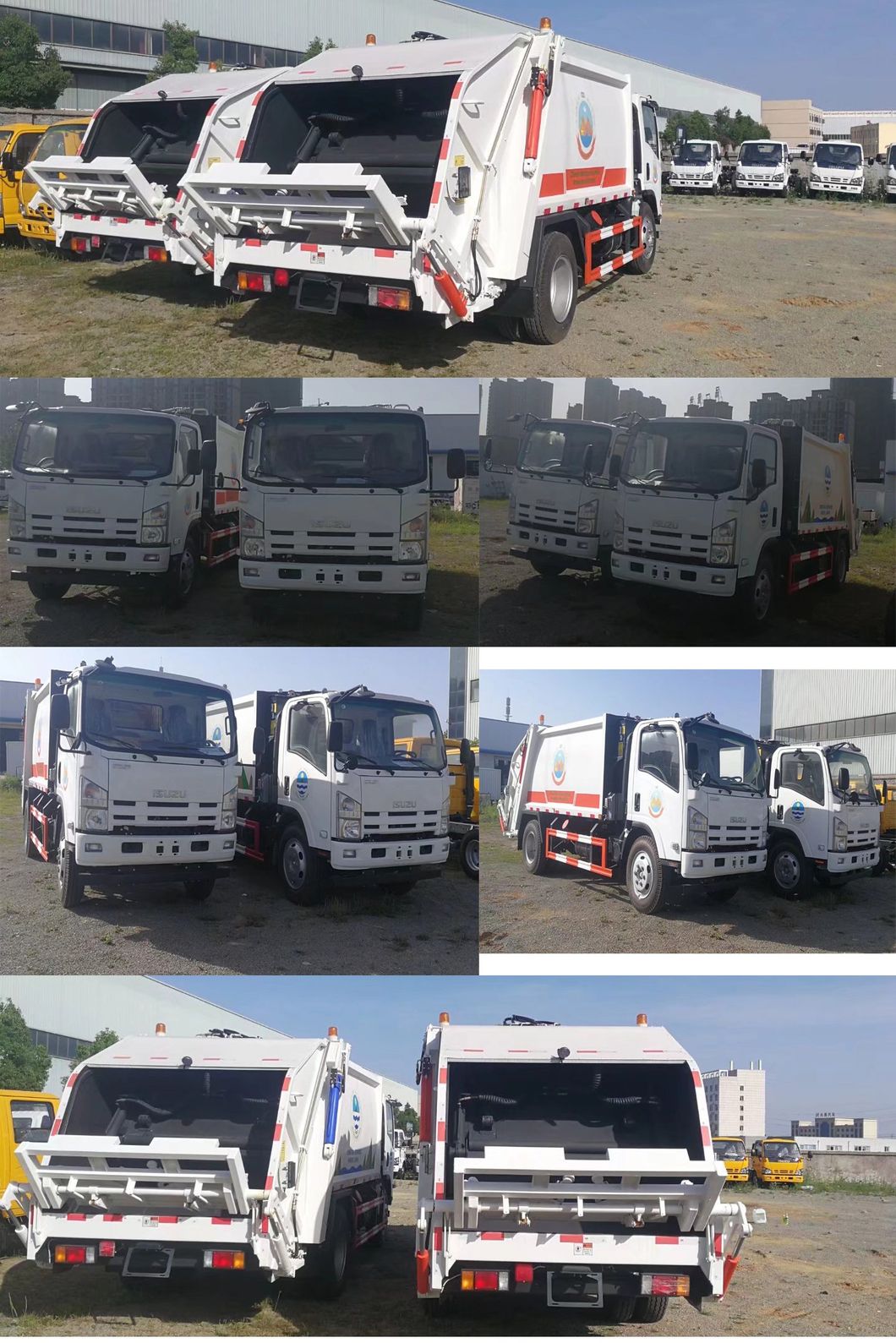 I-Suzu LHD 4X2 4.5cbm Compactor Garbage Truck