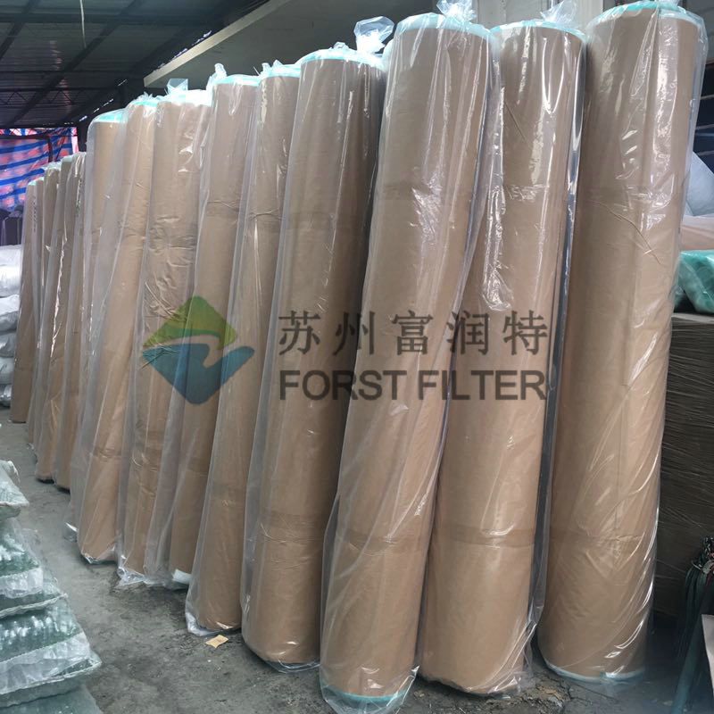 Forst High Loading Spray Paint Stop Floor Filter Fiberglass Air Filter Media