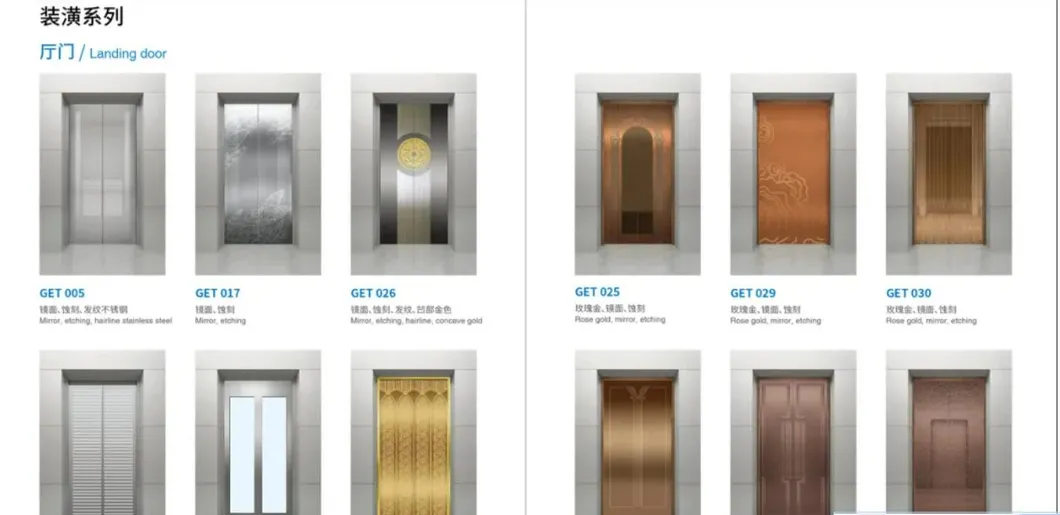 630kg Brand Passenger Lift Elevator Price with Easy Installation
