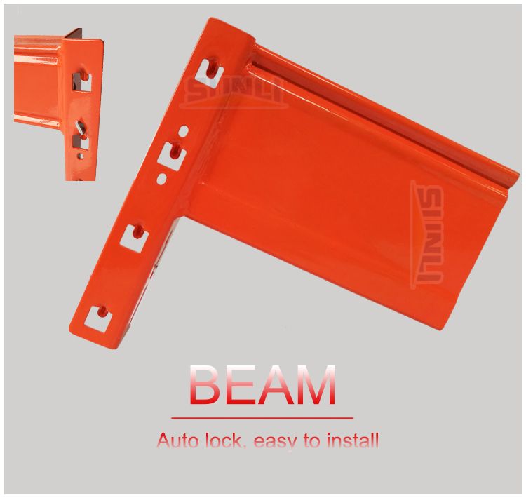 Steel Beam Heavy Duty Rack with Pallet Storage Shelving