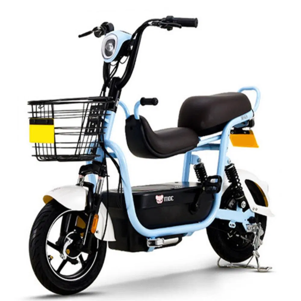 Parent Child Iron Body Asp System LED Light Electric Scooter