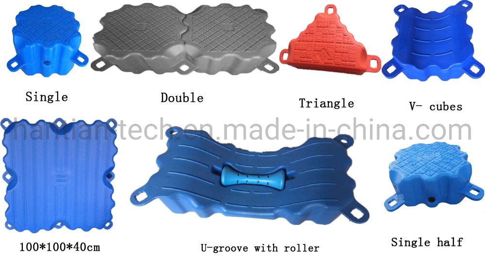 Water Platform Modularity HDPE Plastic Boat Floating Docks
