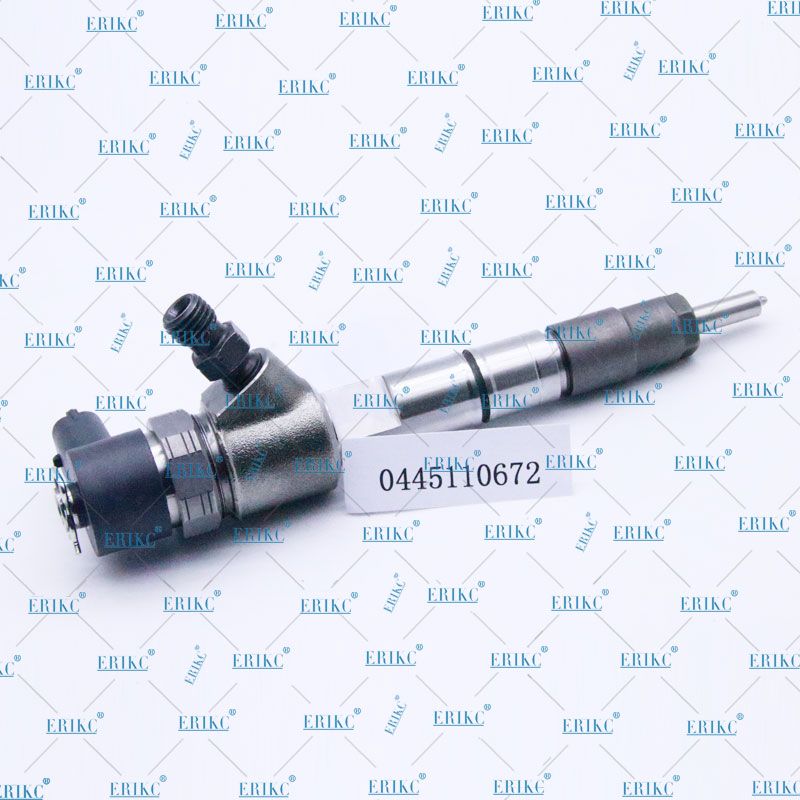 Erikc 0445110672 and 0445110690 Bosch Pump Diesel Injector 0 445 110 672 Common Rail Car Injector 0 445 110 690